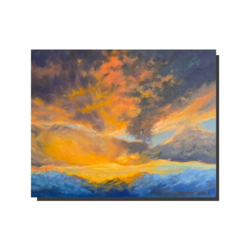 Good day original oil painting