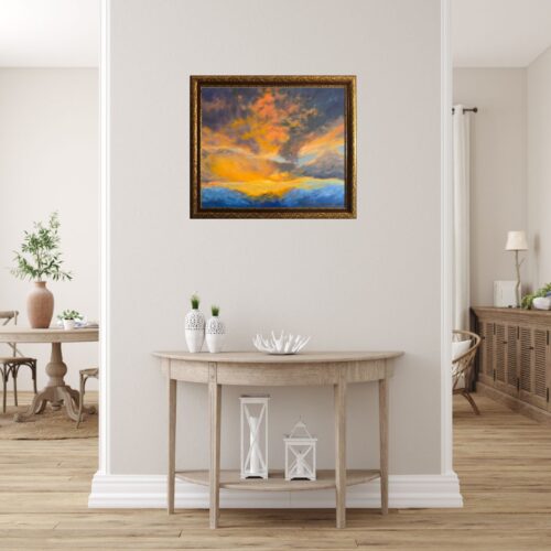 Good day original oil painting